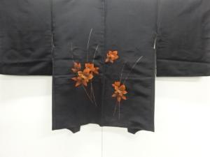 手描き花模様絵羽織